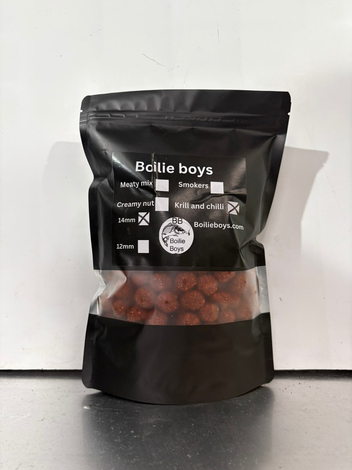 Chilli & krill boilies